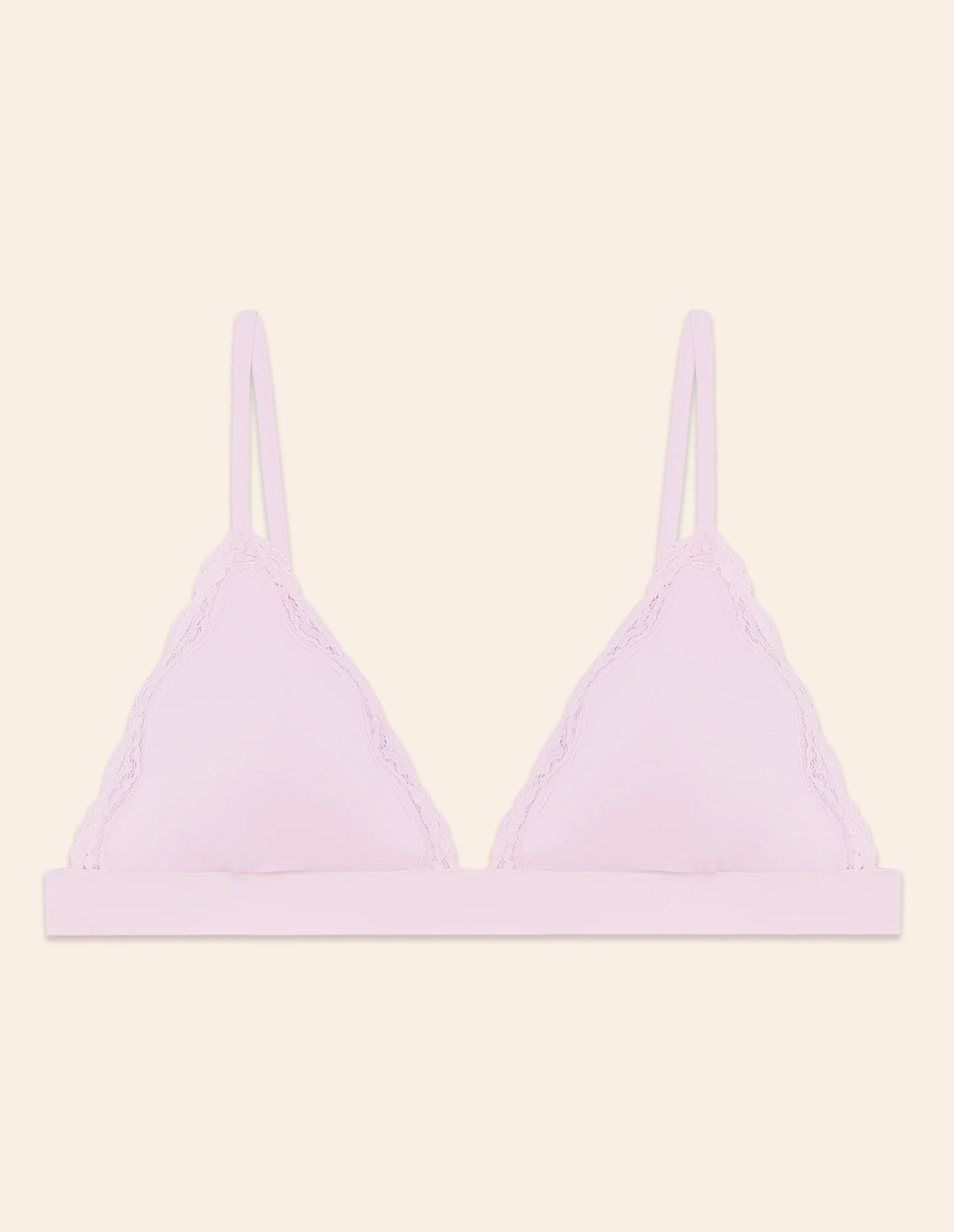 Triangolo senza imbottitura e ferretto in TENCEL™ Modal e Seta - Image 8